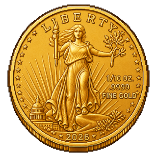 '26 1/10 oz Eagle